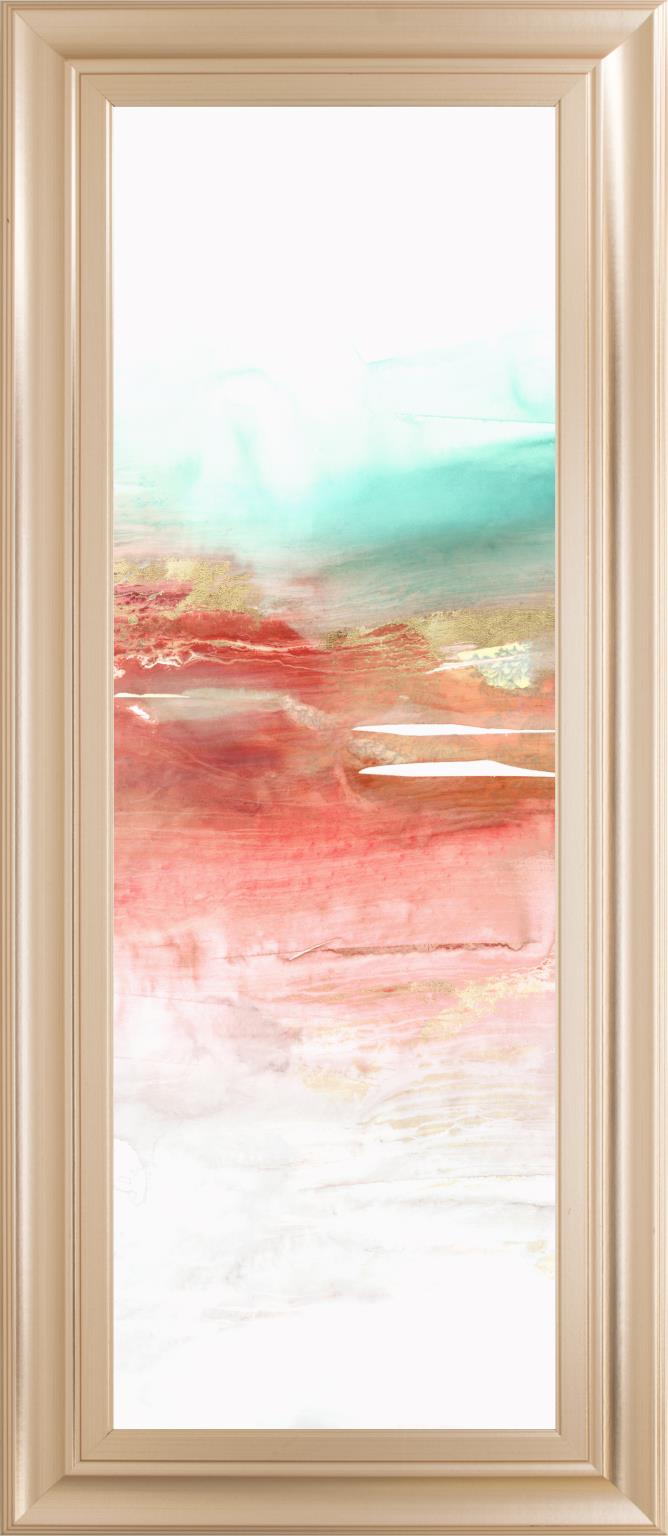 Earth Neon I By Pi Studio 18X42 Framed Print