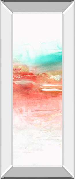 Earth Neon I By Pi Studio 18X42 Mirror Frame Print
