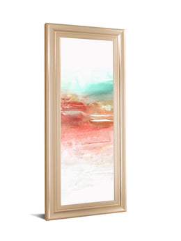 Earth Neon I By Pi Studio 18X42 Framed Print