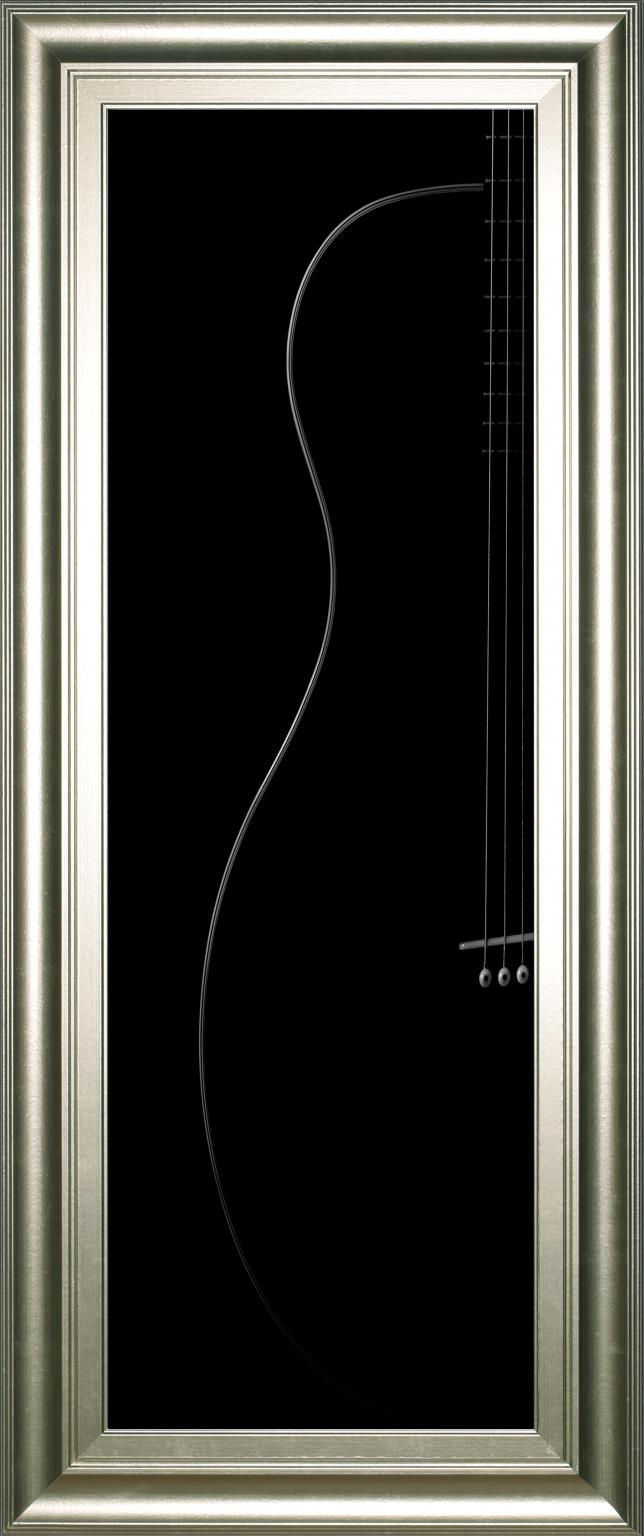 Curves-Jonas By 1X 18X42 Framed Print