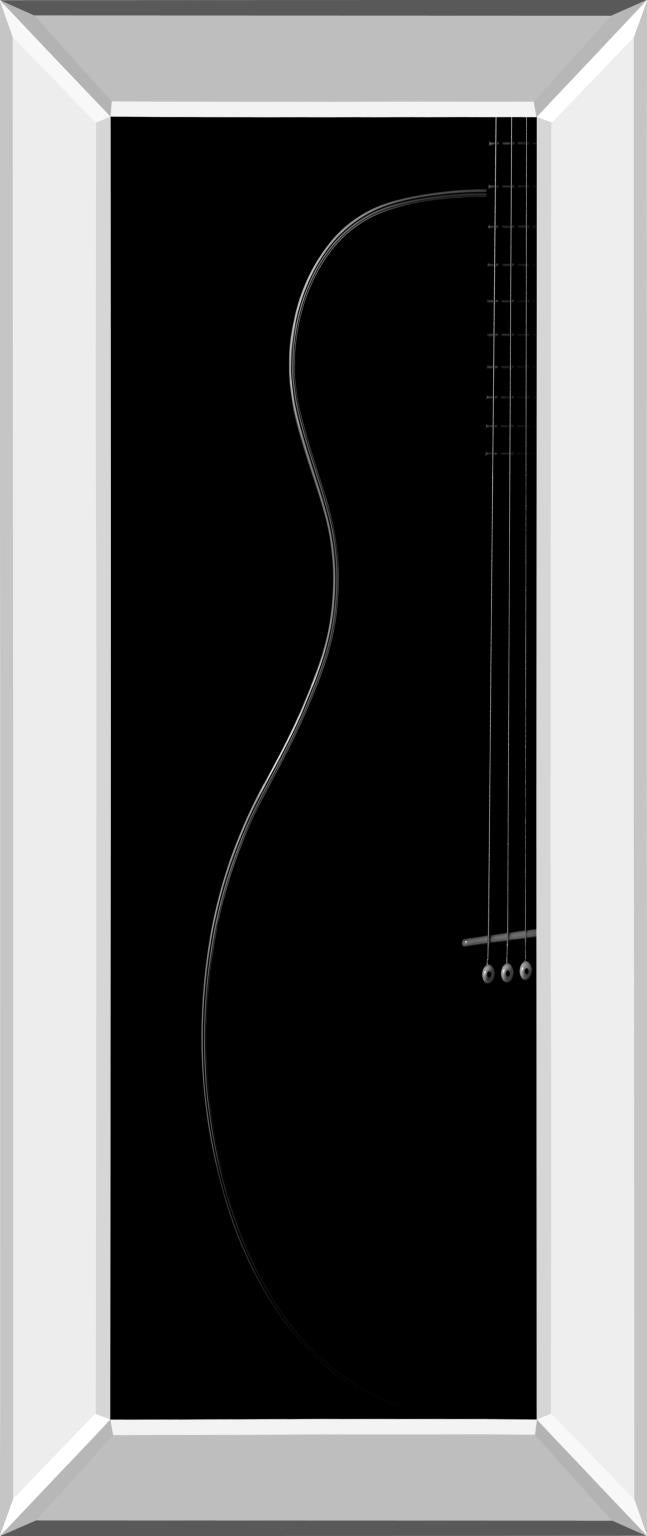 Curves-Jonas By 1X 18X42 Mirror Frame Print