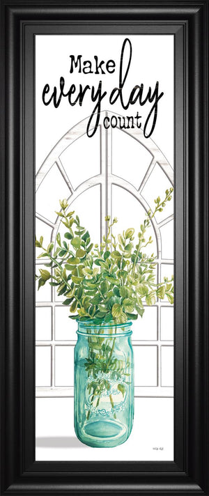 Make Every Day Count By Cindy Jacobs 18X42 Framed Print