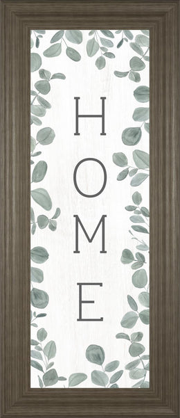 Home Eucalyptus Ii By Kate Sherrill 18X42 Framed Print