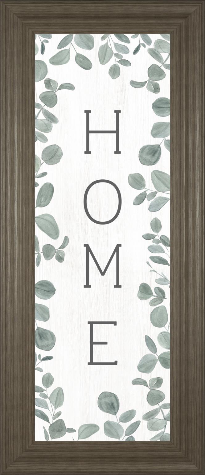 Home Eucalyptus Ii By Kate Sherrill 18X42 Framed Print