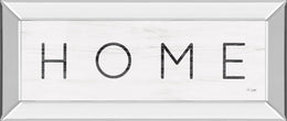Home By Jaxn Blvd 18X42 Mirror Frame Print
