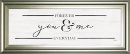 You & Me By Jaxn339B 18X42 Framed Print