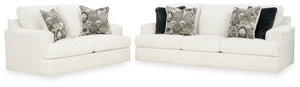 Karinne Sofa, Loveseat, Chair and Ottoman
