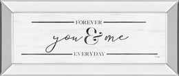 You & Me By Jaxn339B 18X42 Mirror Frame Print