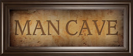 Man Cave By John Jones 18X42 Framed Print