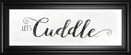 Let'S Cuddle By Marla Rae 18X42 Framed Print