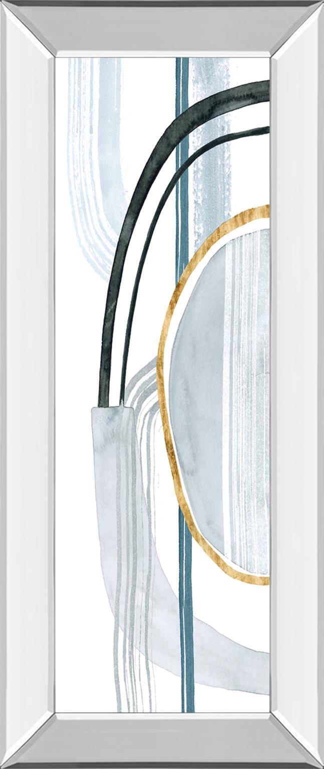 Gradient Gears I By Grace Popp 18X42 Mirror Frame Print