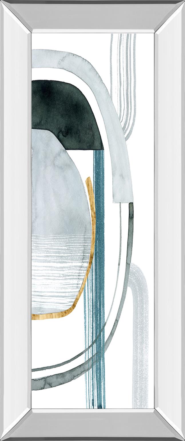 Gradient Gears Ii By Grace Popp 18X42 Mirror Frame Print