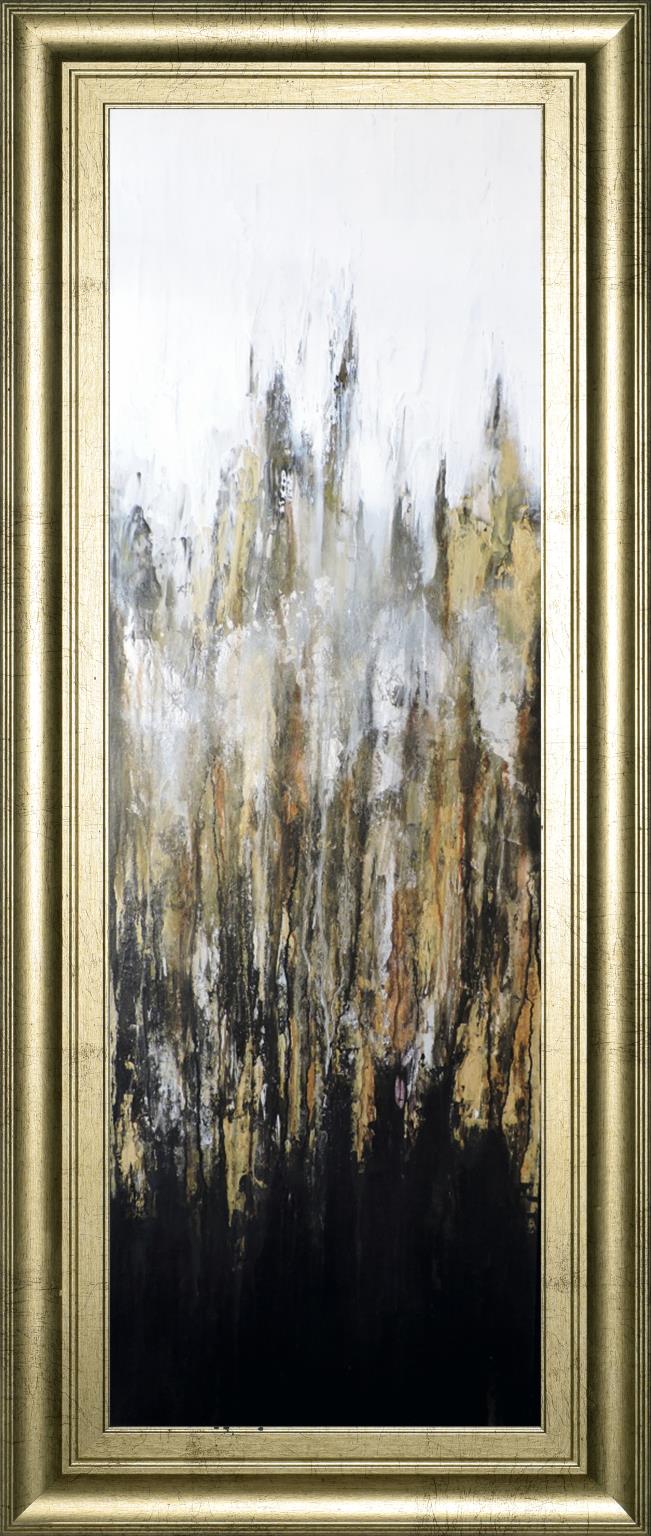 Metalico Ii By Leticia Herrera 18X42 Framed Print