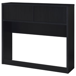 Westpark 3-piece Bedroom Set Bookcase Headboard Black