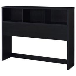 Westpark 3-piece Bedroom Set Bookcase Headboard Black