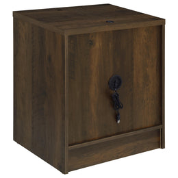 Westpark 2-drawer Nightstand LED Lights and USB Black
