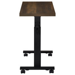 Westpark Height Adjustable Mobile Bedroom C-Table Black