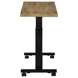Westpark Height Adjustable Mobile Bedroom C-Table Black