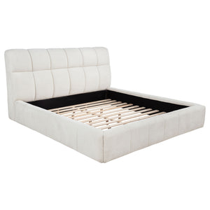 Nollet 48-inch Upholstered Panel Platform Bed