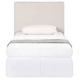 Pirro Upholstered King Panel Headboard Sand