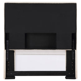 Pirro Upholstered King Panel Headboard Sand