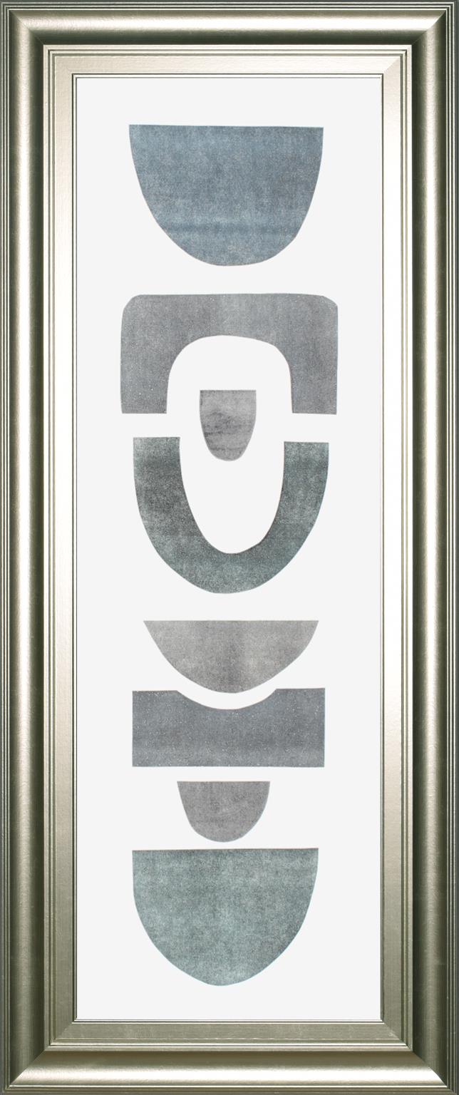 Neutral Totems Viii By Rob Delamater 18X42 Framed Print