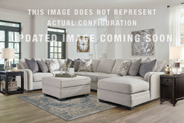 Dellara 3-Piece Sectional with Ottoman