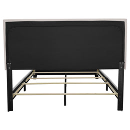 Boyd Upholstered California King Panel Bed Charcoal