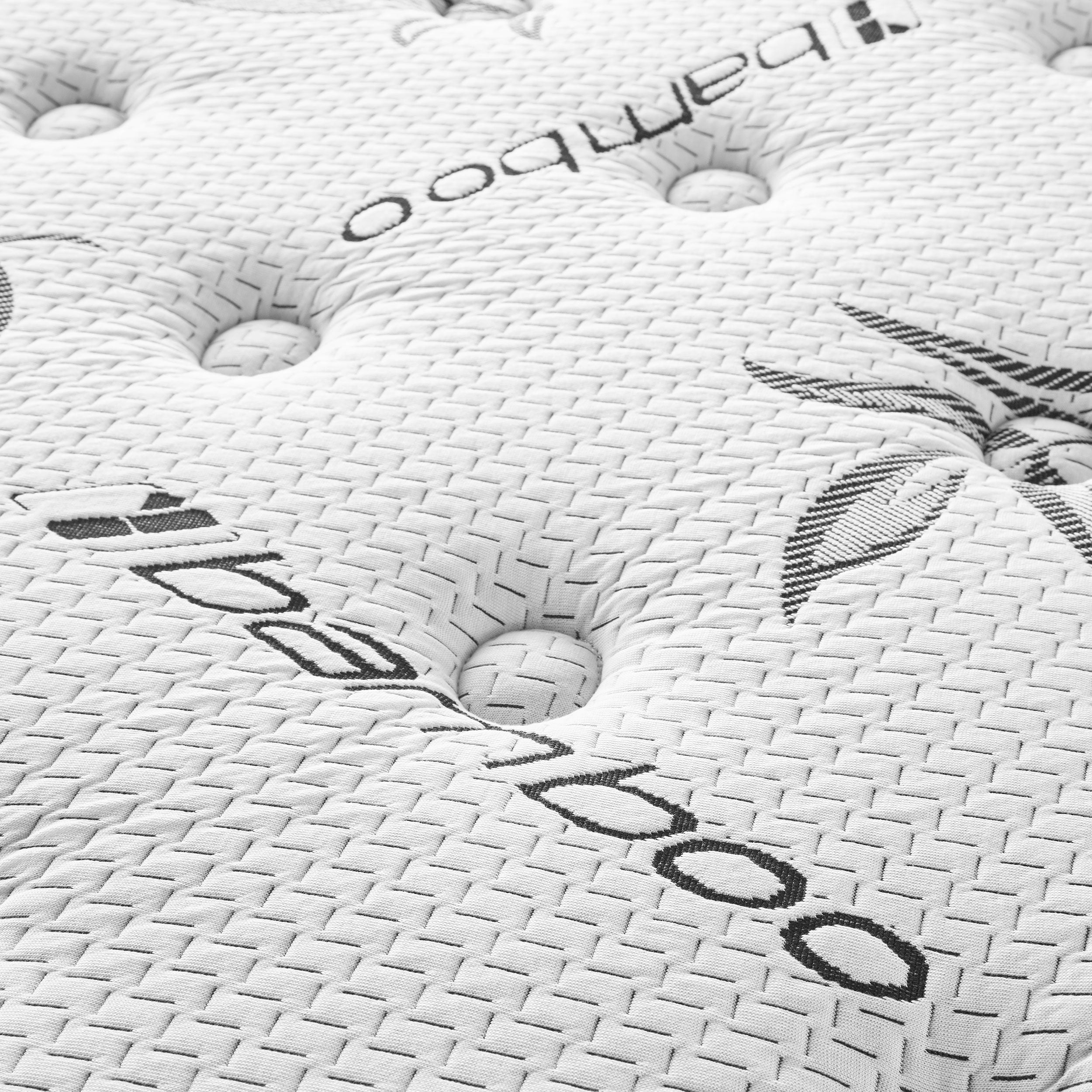 Sommet 13-inch  Bamboo Euro Top Memory Foam Hybrid Mattress