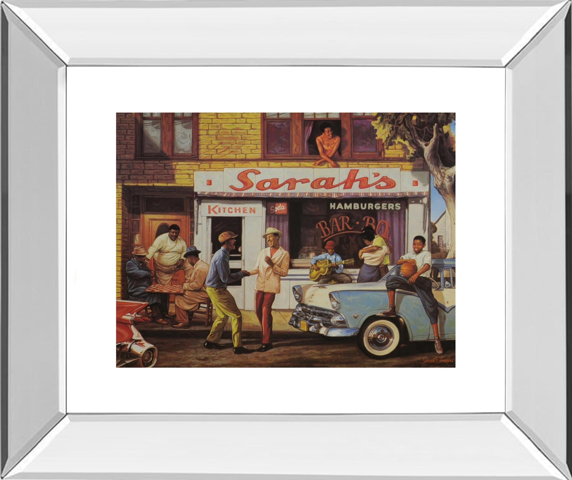 Mirrored Frame Promotional Line 22X26 22X26 Mirror Frame Print