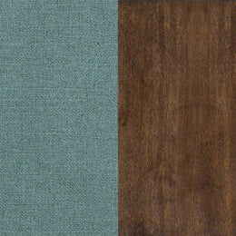 Caufield Upholstered Convertible Sofa Bed Turquoise Blue