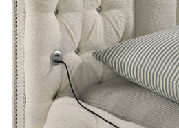 Sonya Upholstered  Bedroom Set Ivory