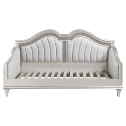 Evangeline Upholstered  Daybed Silver Oak