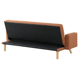 Kourtney Upholstered Tufted Convertible Sofa Bed Sage Green
