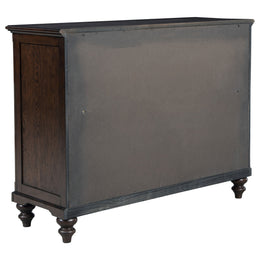 Devon  California King Bedroom Set Beige and Oak