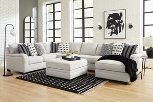 Huntsworth 4-Piece Sectional with Ottoman
