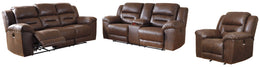 Stoneland Sofa, Loveseat and Recliner