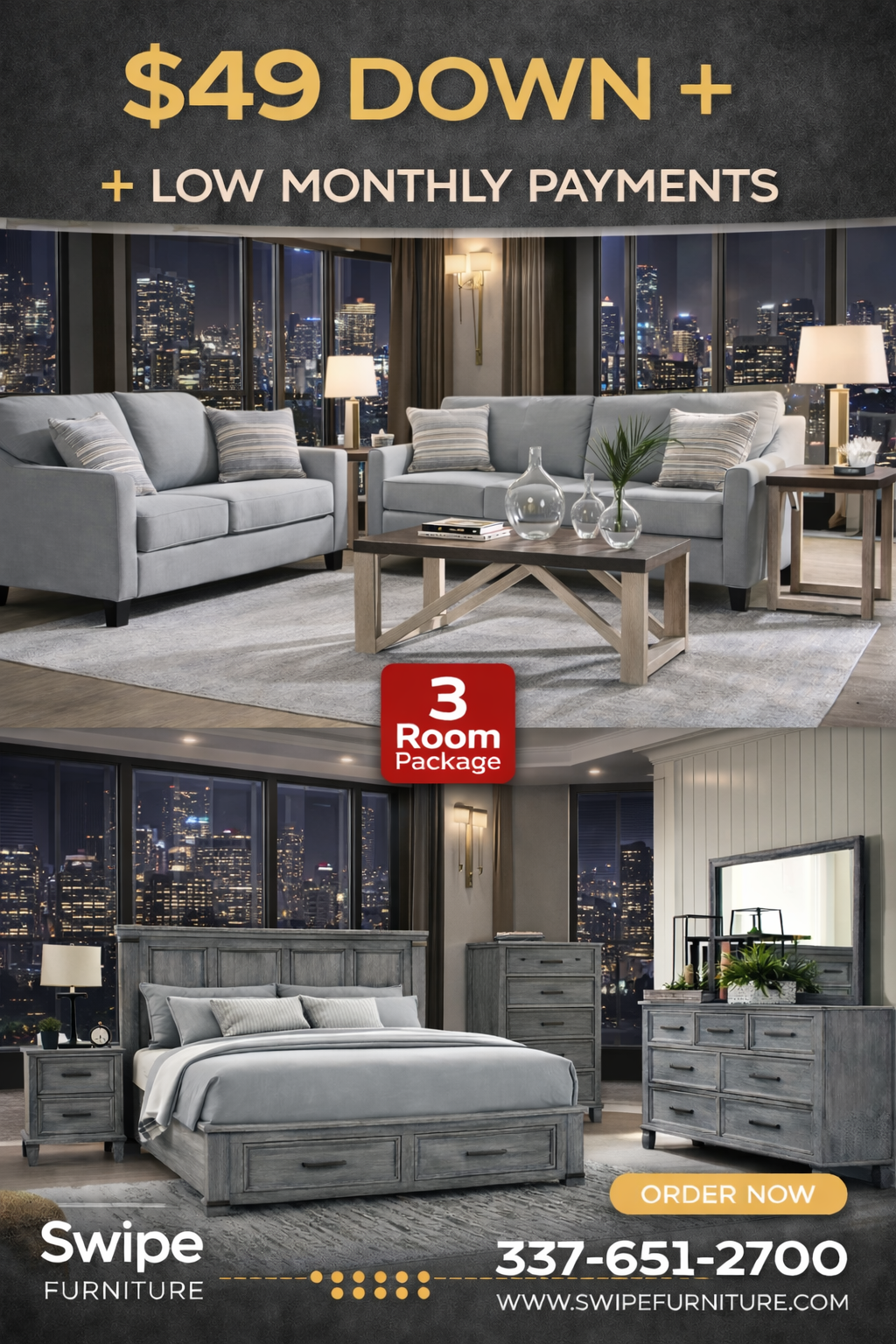 Raven 3 Room Package