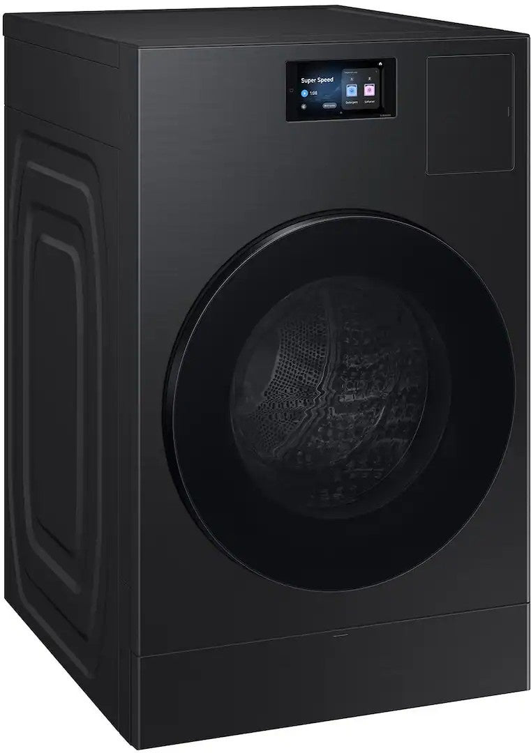 Samsung - 5.3 cu. ft. Bespoke AI Vented Smart All-In-One Washer/Electric Dryer Combo with AI Home - Brushed Black