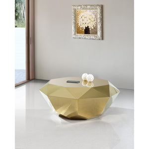 Meridian Gemma Gold Coffee Table