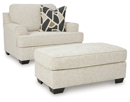 Heartcort Chair and Ottoman