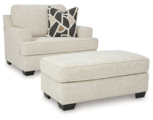 Heartcort Chair and Ottoman