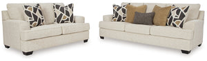 Heartcort Sofa, Loveseat, Chair and Ottoman