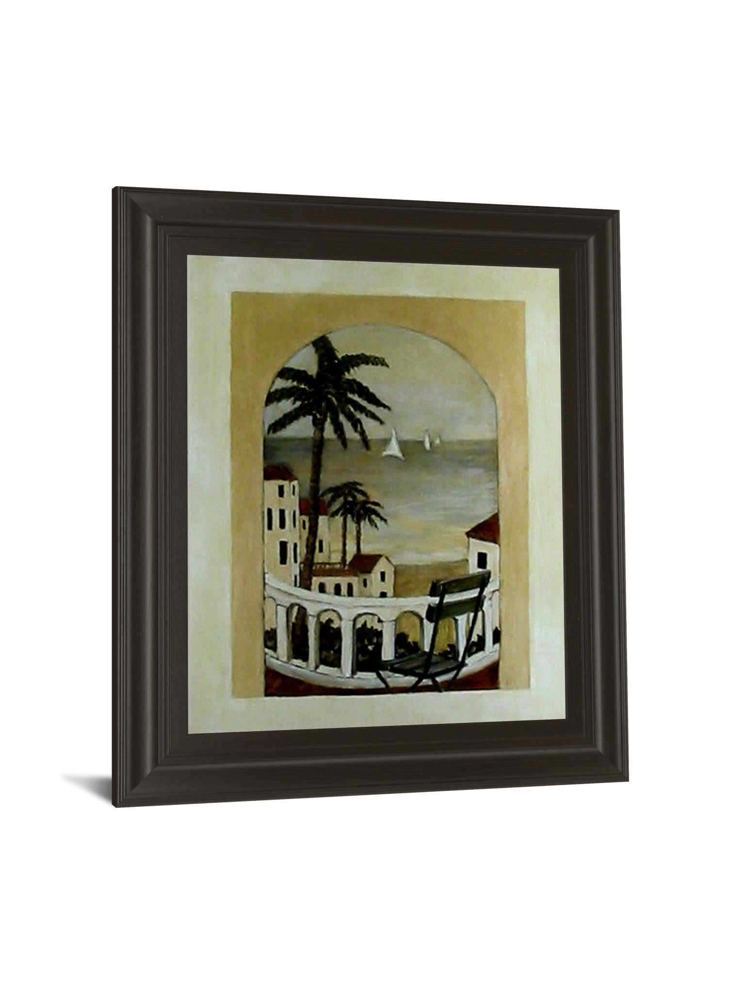 Ocean Park View By Charlene Olson 22X26 Framed Print