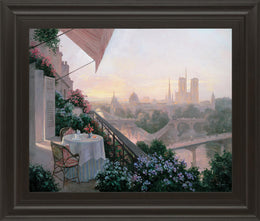 Dinner For Two By Christa Kieffer 22X26 Framed Print