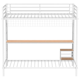 Campus  Workstation Bunk Bed Matte Black