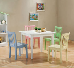 Rory  Kids Table and Chairs Set Multi Color