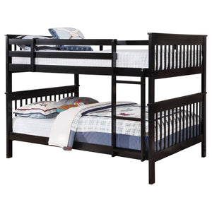 Chapman Wood  Over  Bunk Bed Black