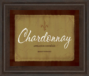 Chardonnay By Paola Viveiros 22X26 Framed Print