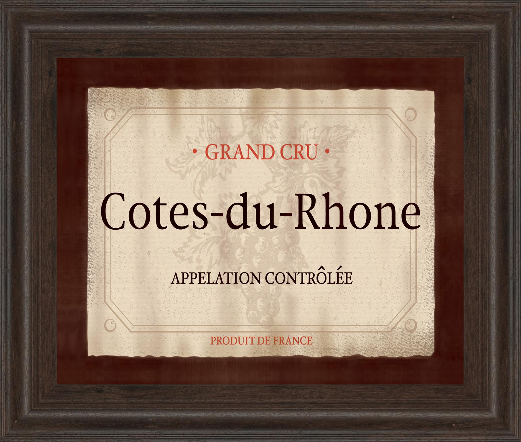 Cote Du Rhone By Paola Viveiros 22X26 Framed Print